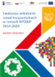 Okładka Ewaluacja wdrażania zasad horyzontalnych w ramach RPOWP 2014-2020